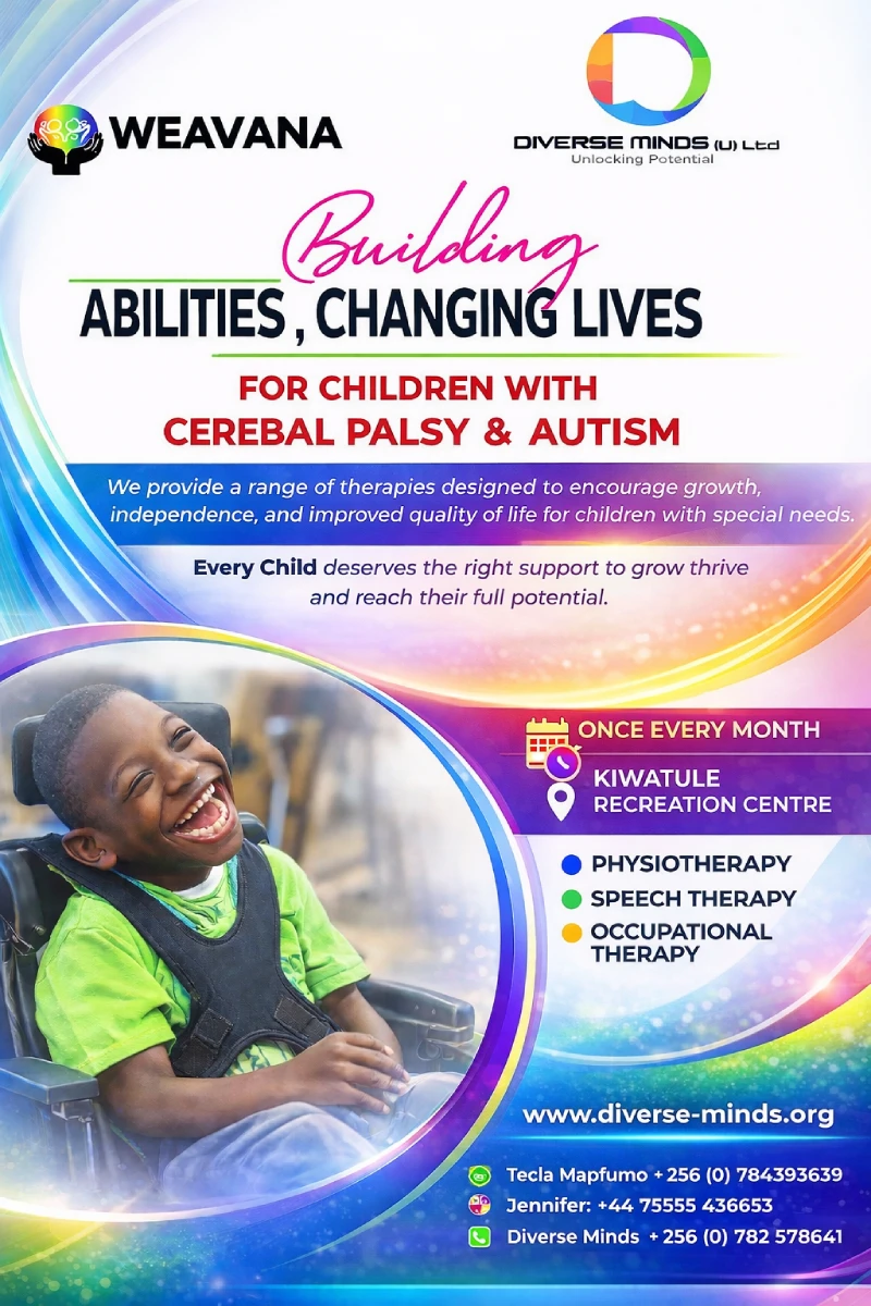 Poster Diverse Minds Monthly event to support autism